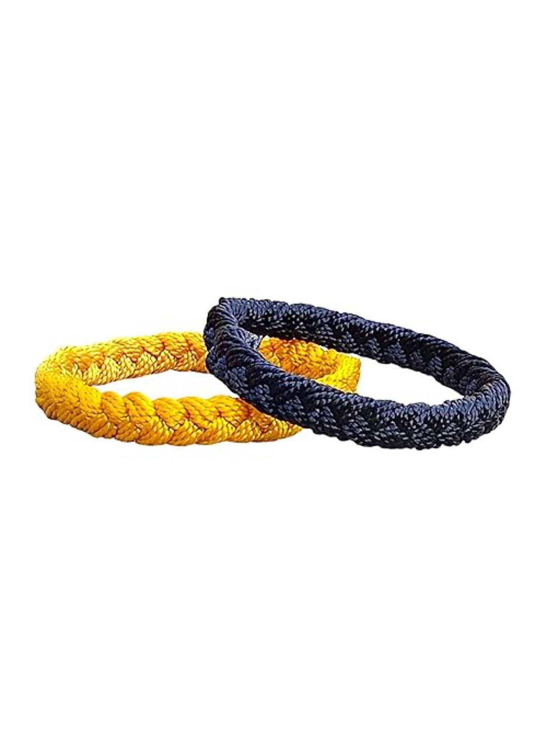 DN Creation Unisex Set of 2 Thread Wraparound Bracelets