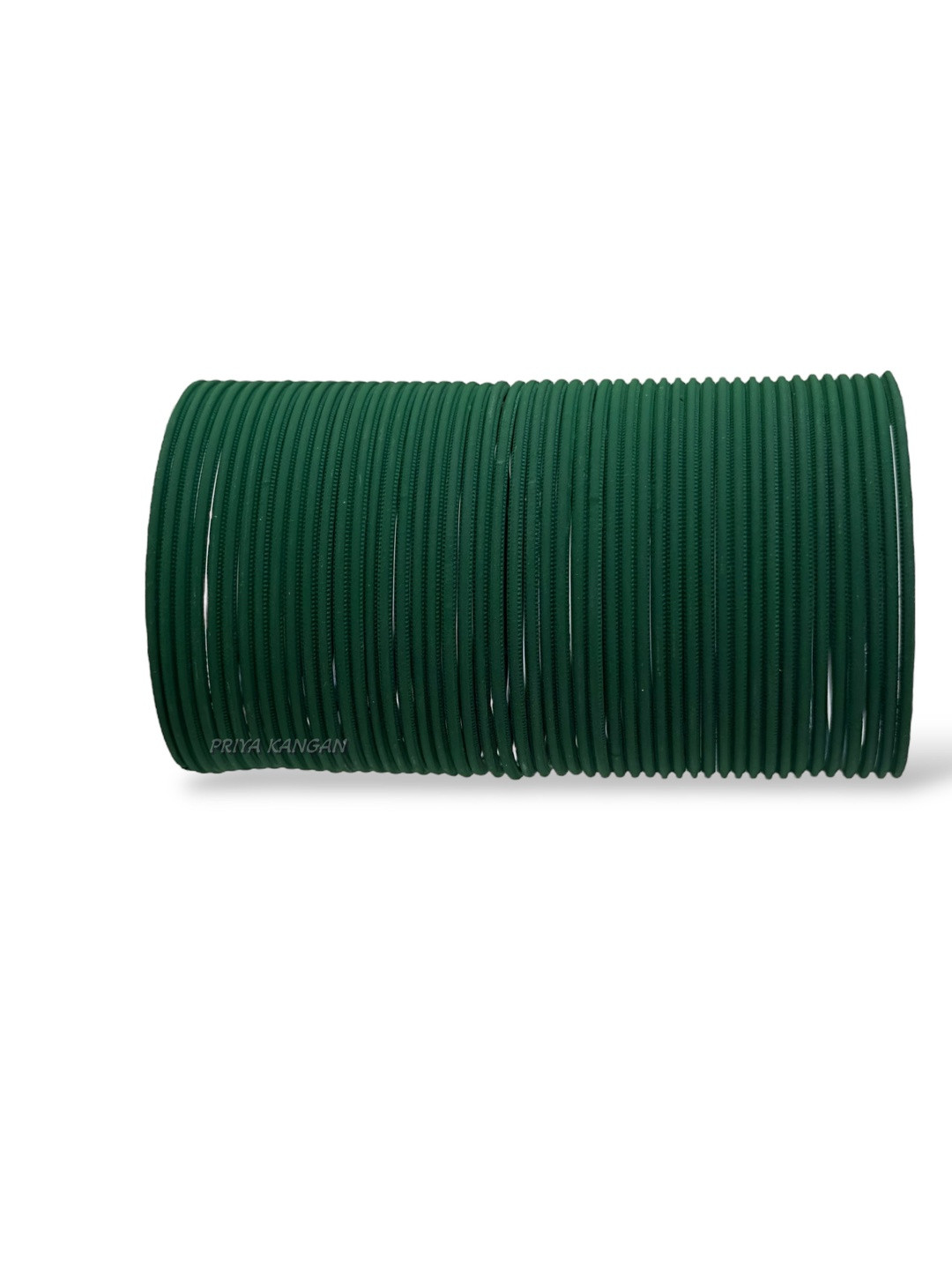PRIYA KANGAN Women Green Metal Matte Finish Bangles