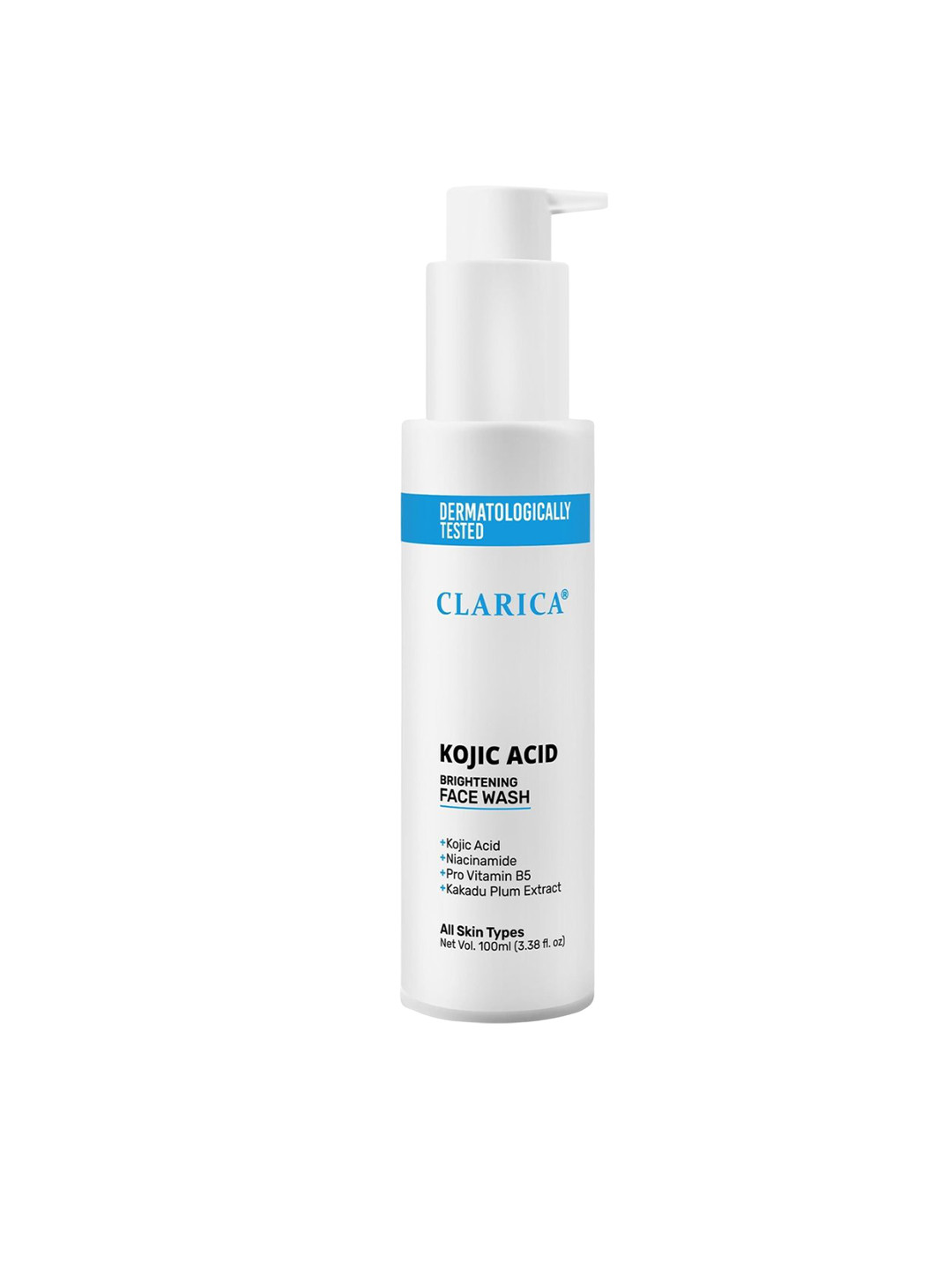 CLARICA Kojic Acid Brightening Face Wash - 100 ml
