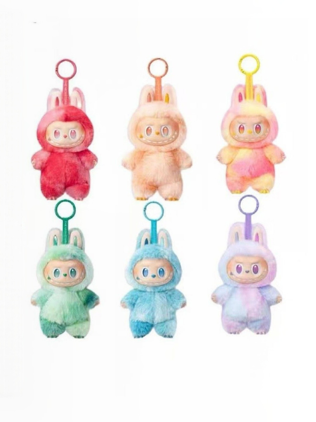 PIFTIF Assorted Microfibre Filled Non-Allergic Doll Soft Labubu Monsters Dolls