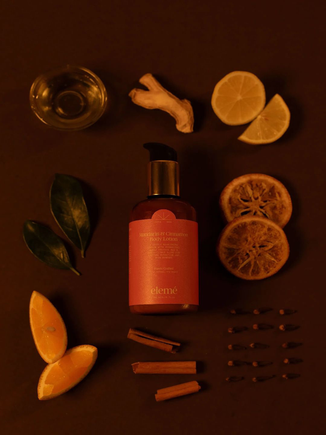 eleme Mandarin & Cinnamon Body Lotion For Hydration - 200 ml