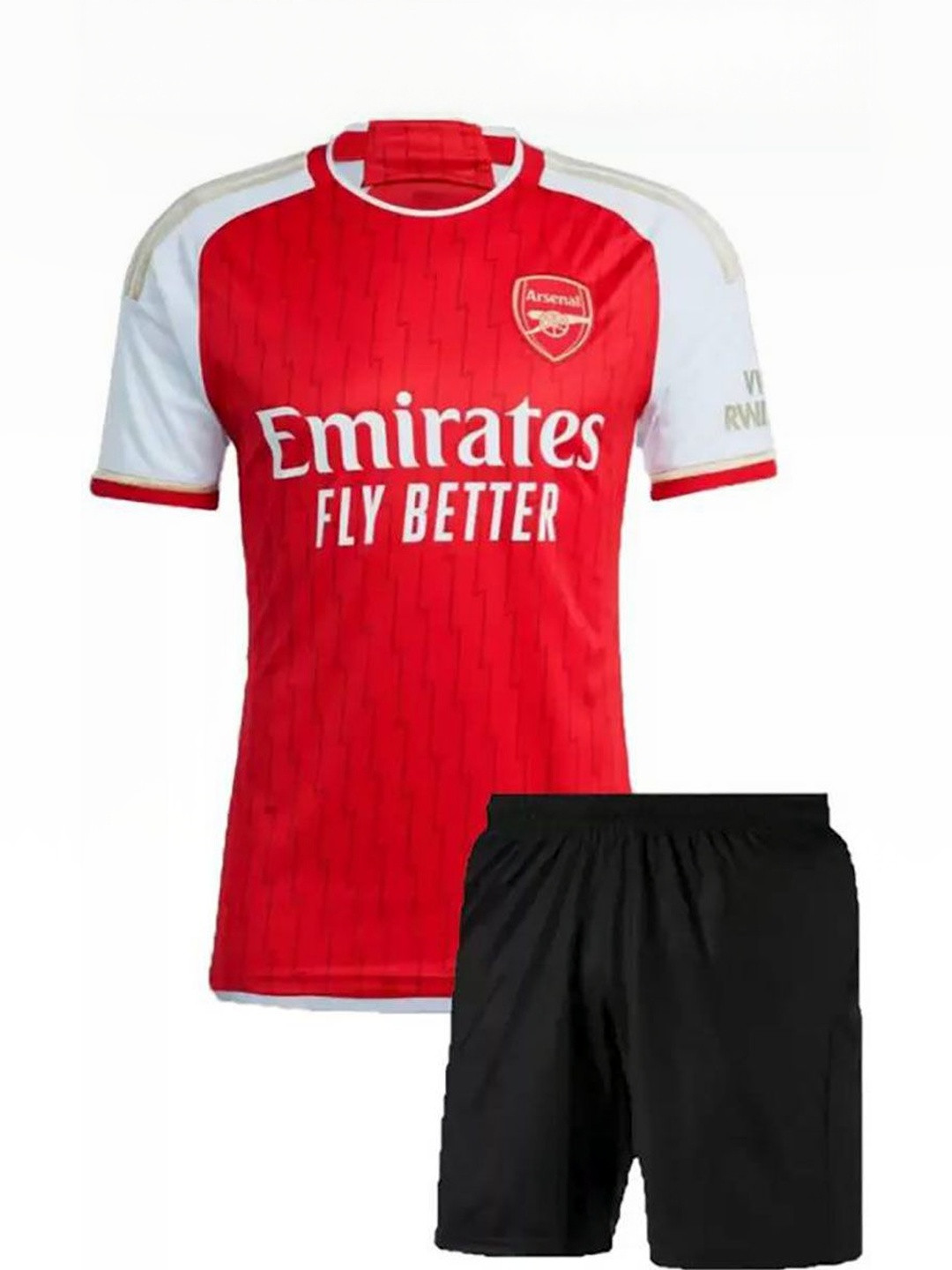 dostitch Boys Printed Dri-FIT T-shirt With Shorts