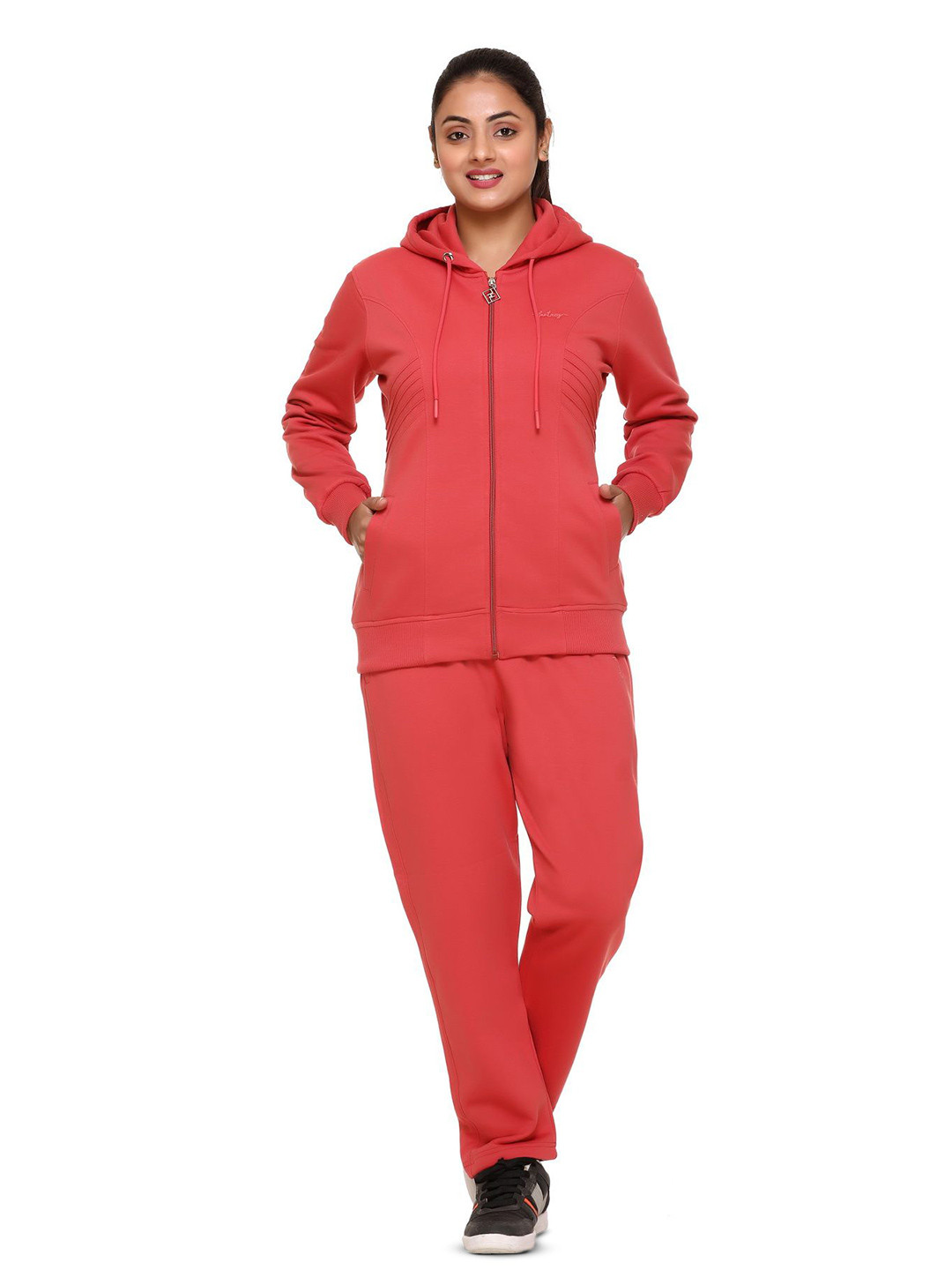 WOOL 4U Hooded Sweatshirt With Track Pant