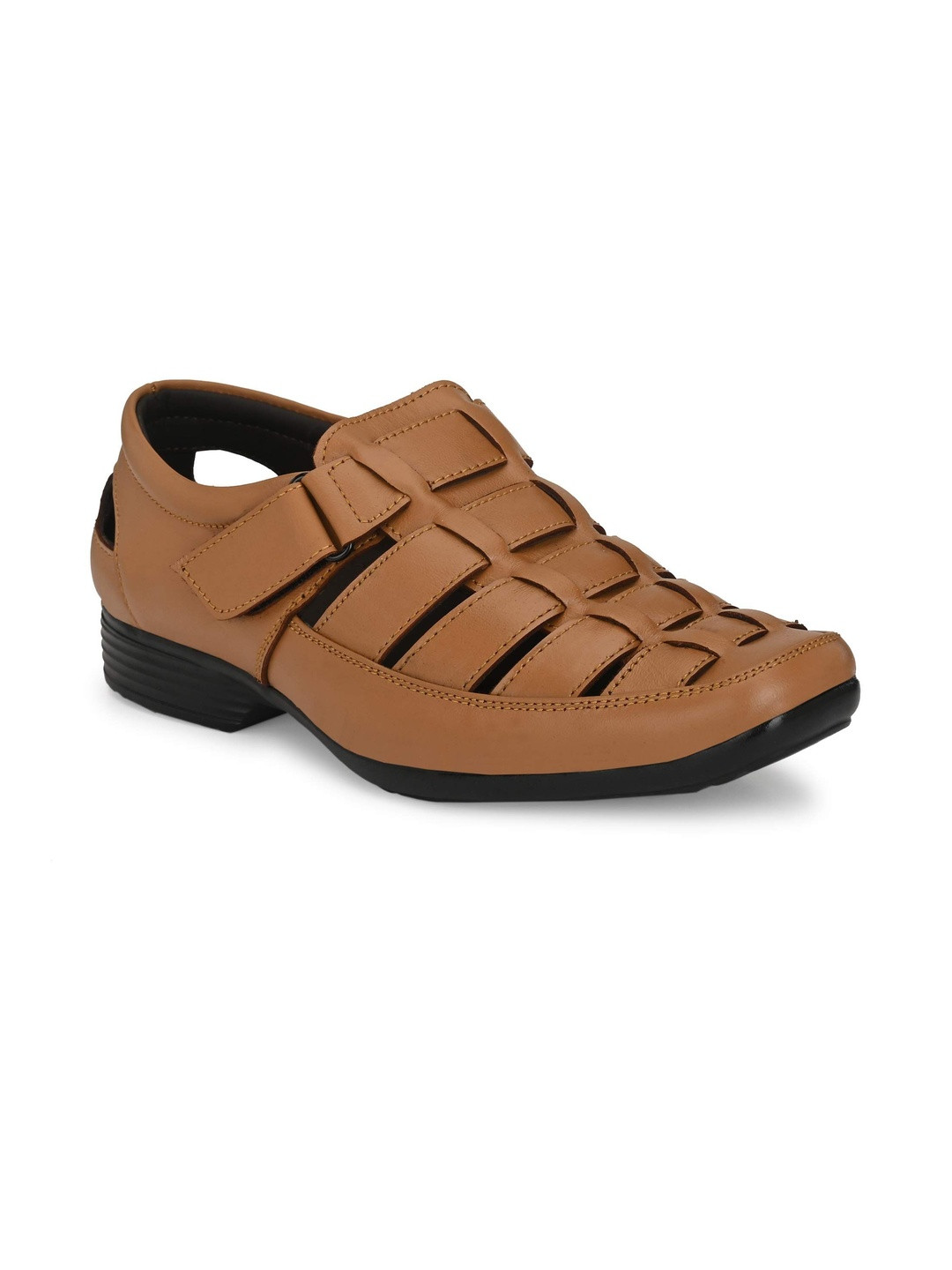SCARPIA Men Tan Casual Fisherman Sandals
