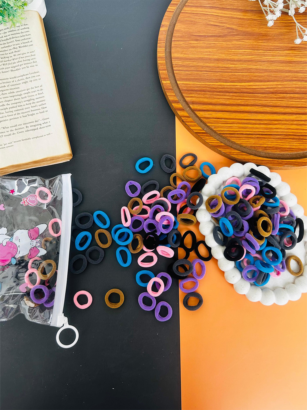 Radhya Accessories Women Pack 150 pcs Western Hairband
