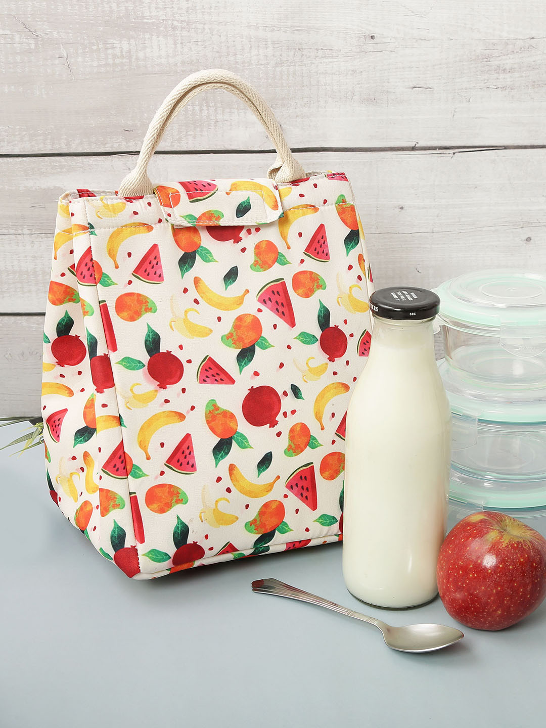 Bunkraft Men Everyday Lunch Bag- Fruits Delight