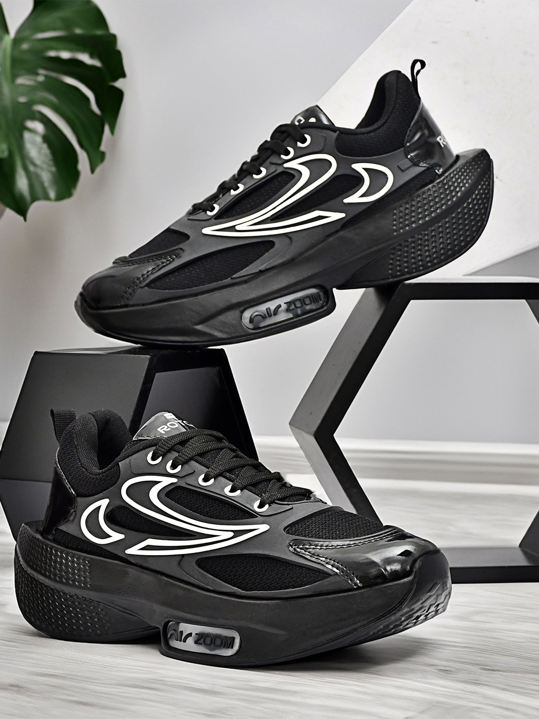 ROTCH Men Cricket Non-Marking Sports Shoes