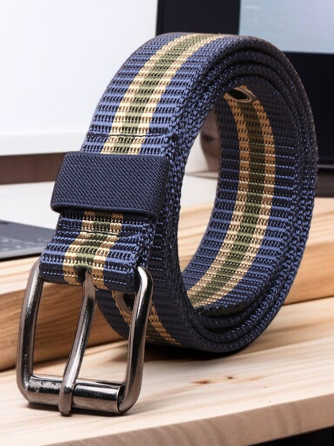 Killer Men Striped Tang Belt