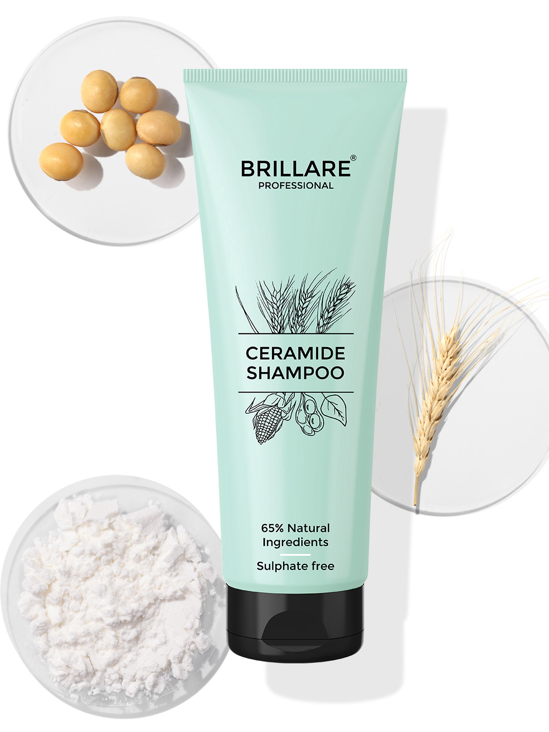 BRILLARE Ceramide Shampoo For Split Ends - 200ml