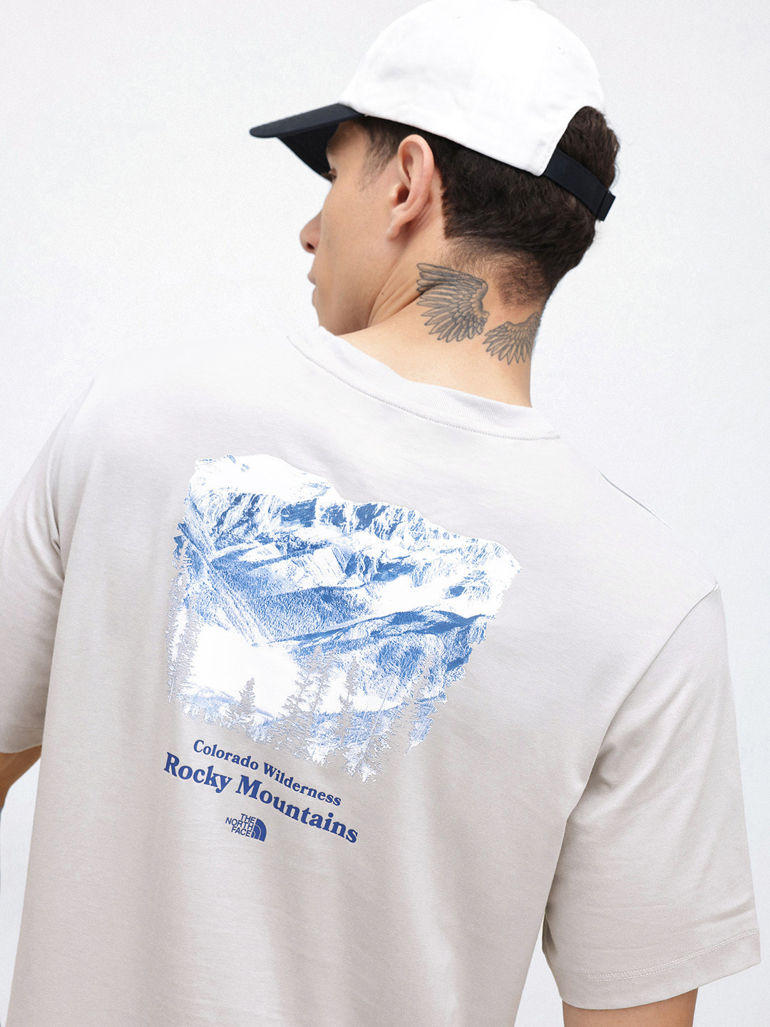 The North Face Colorado Mountains Print Pure Cotton Regular Fit T-shirt