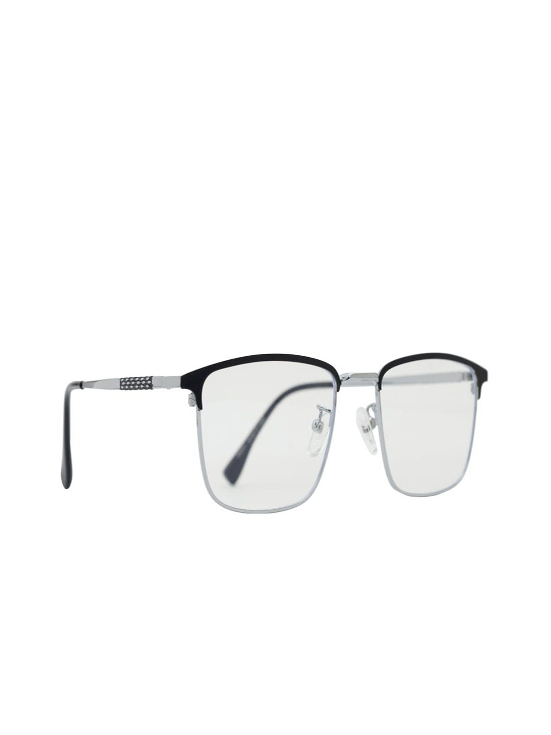 Admire Clubmaster Premium Unisex Colourblocked Half Rim Rectangle Frames