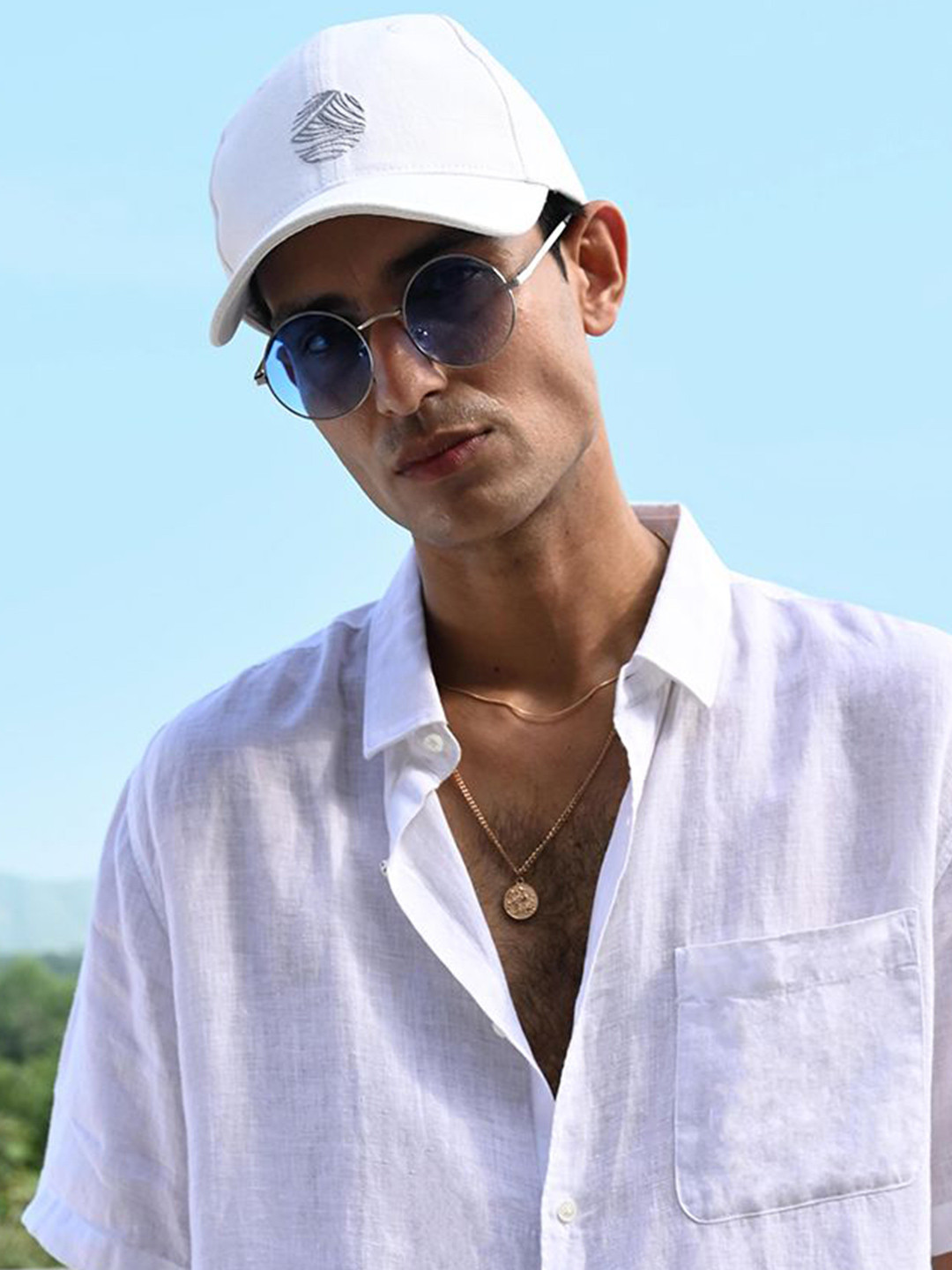 KINGDOM OF WHITE Men Denim Baseball Cap