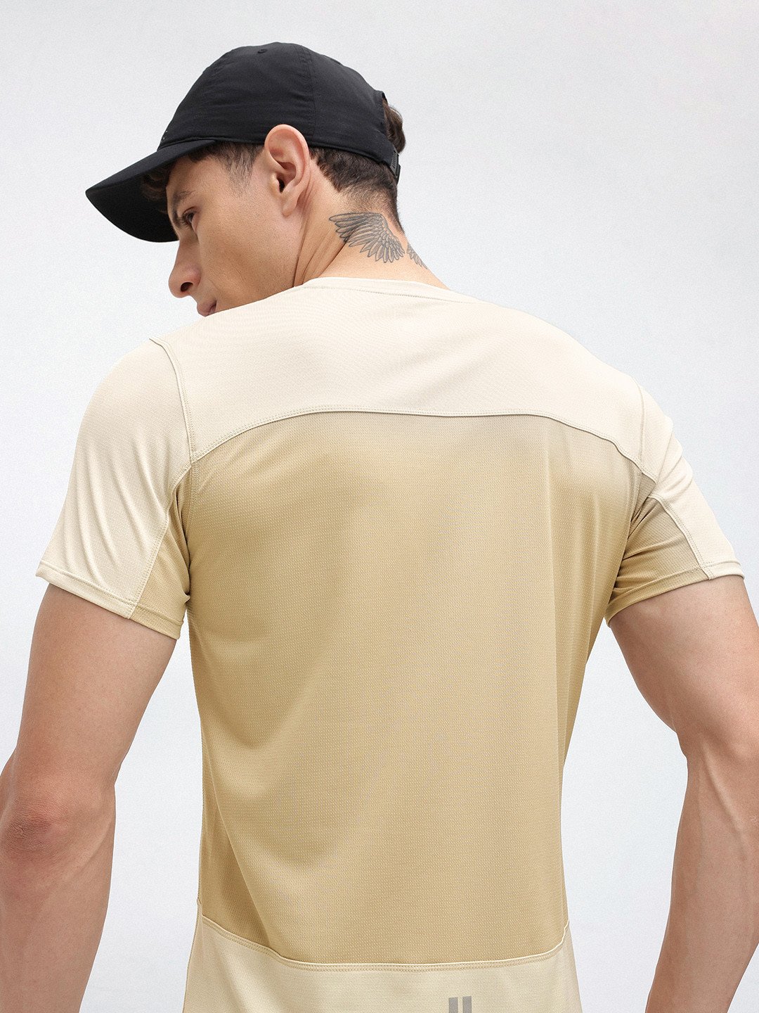 The North Face Colourblocked Flash Dry T-shirt with Reflective Elements