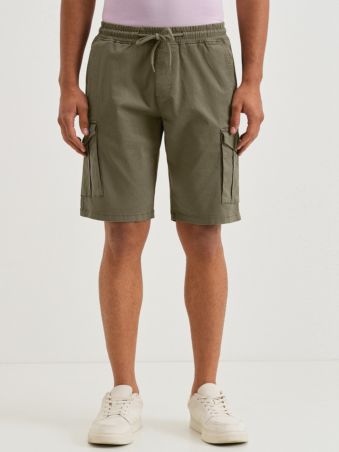 Banana Club Men Cotton Cargo Shorts