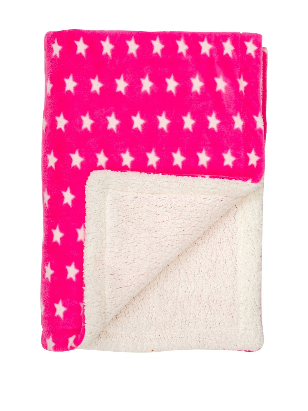 SIDLY PIDLY Pink AC Room Fur 210 GSM Blanket