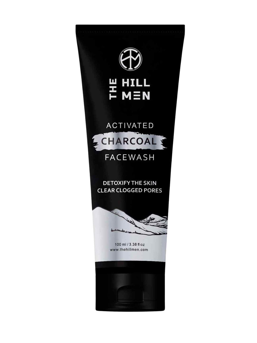 The Hill Men Activated Charcoal Face Wash - 100 ml
