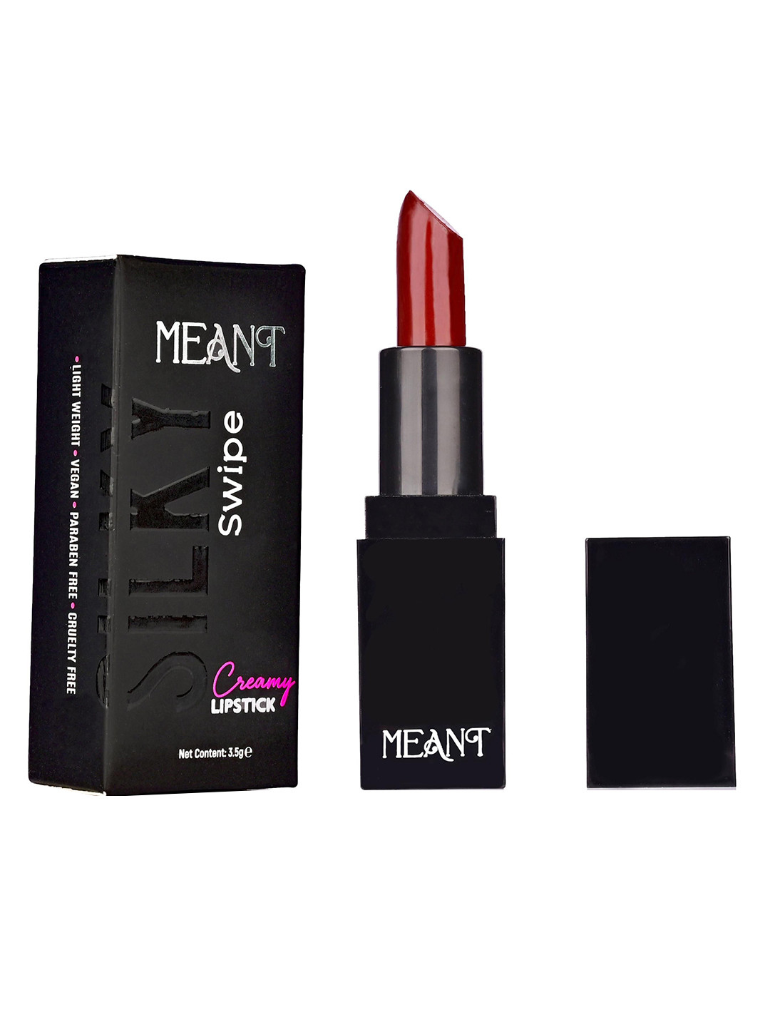 MEANT Silky Swipe Long-lasting Matte Bullet Lipstick - 3.5 g - Mystique Tease