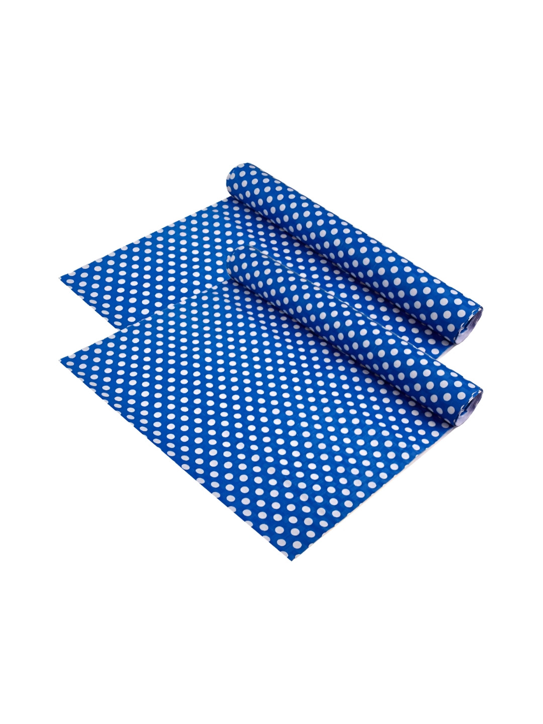 Aura Set of 2 Water Resistant Dot-Print Cabinet Shelf Liner Organisers