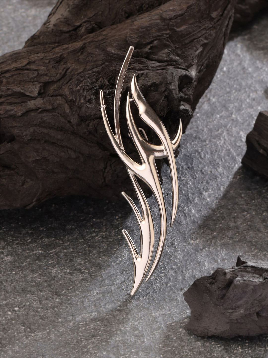 COSA NOSTRAA Men Abstract Rise Statement Brooch