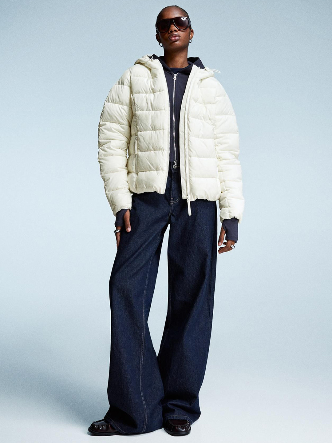 Bershka Light puffer jacket