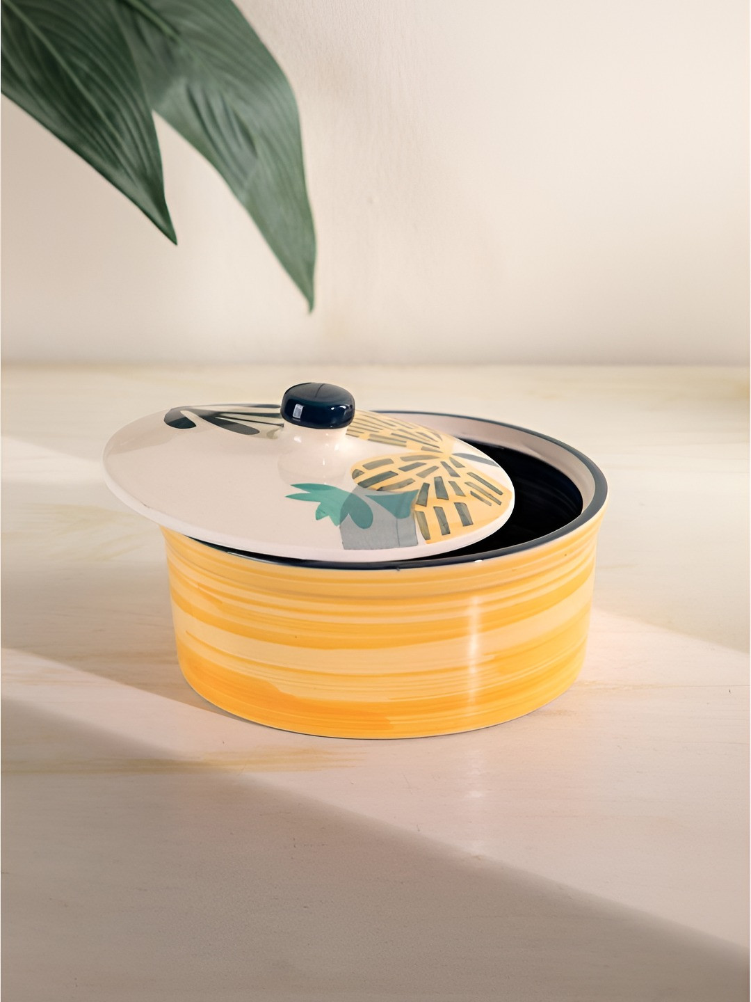 FREEDOM TREE Ceramic Dishwasher and Microwave Safe Serving Bowl