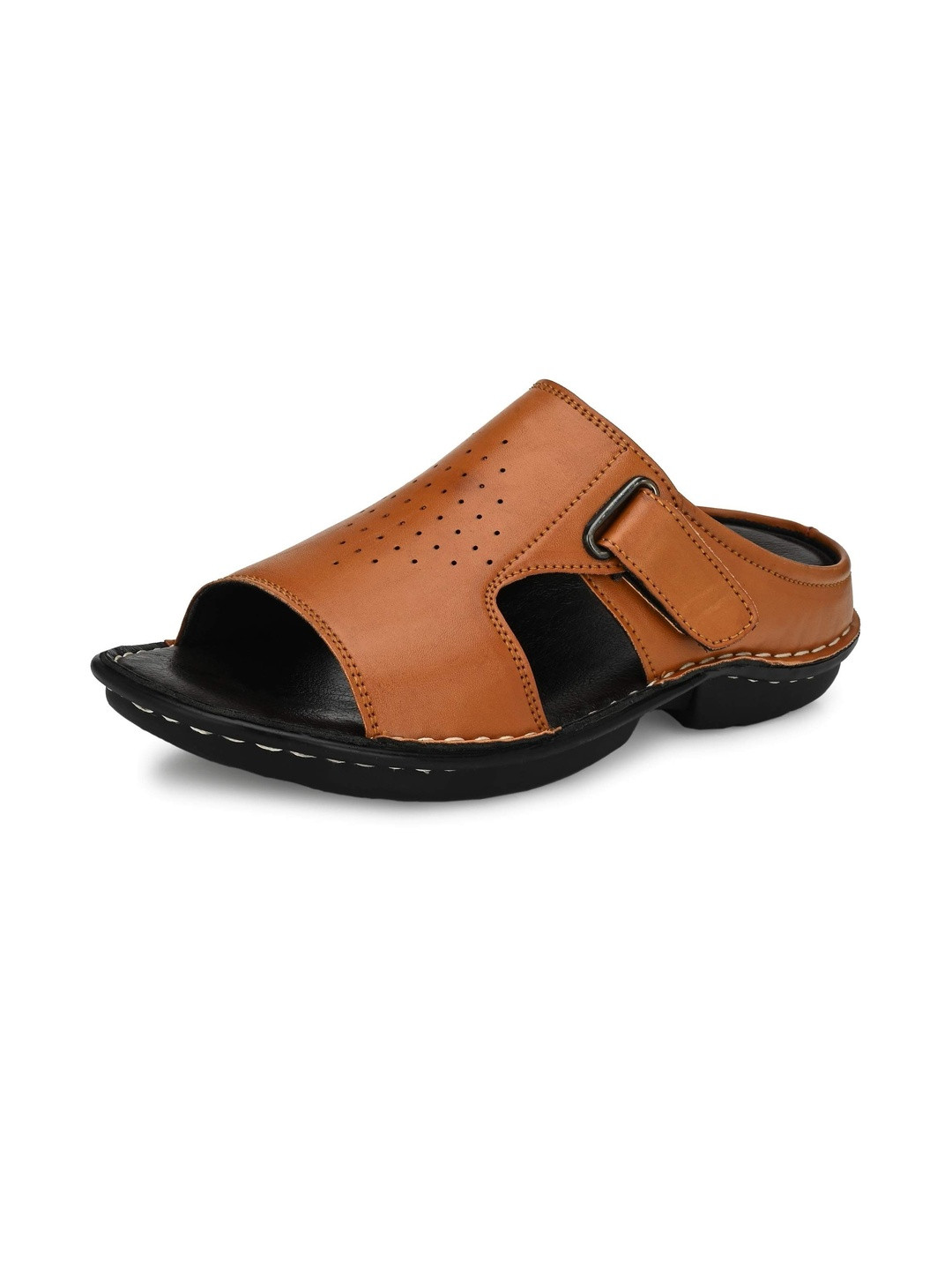 SCARPIA Men Synthetic Leather Comfort Sandals
