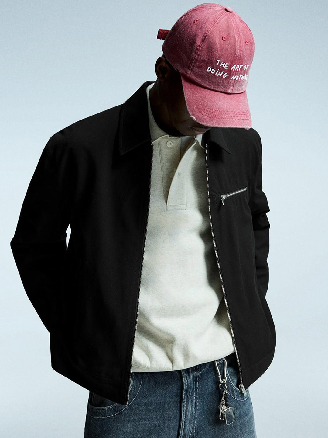 Bershka Overshirt With Zip