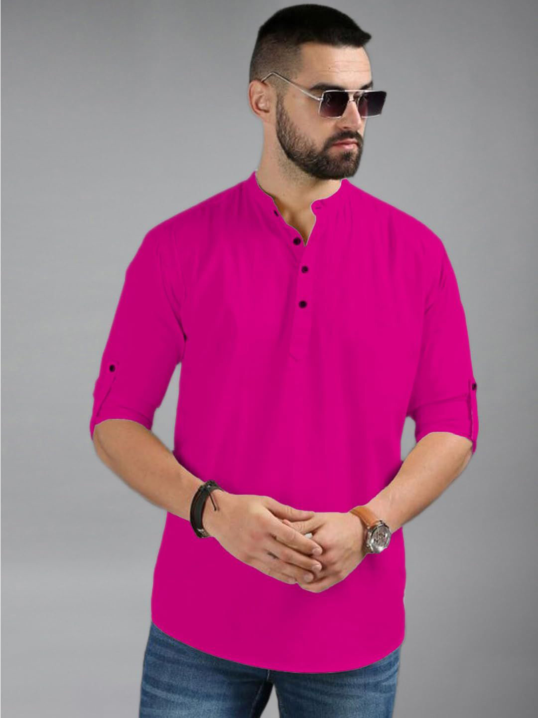 Vida Loca Men Mandarin Collar Kurta