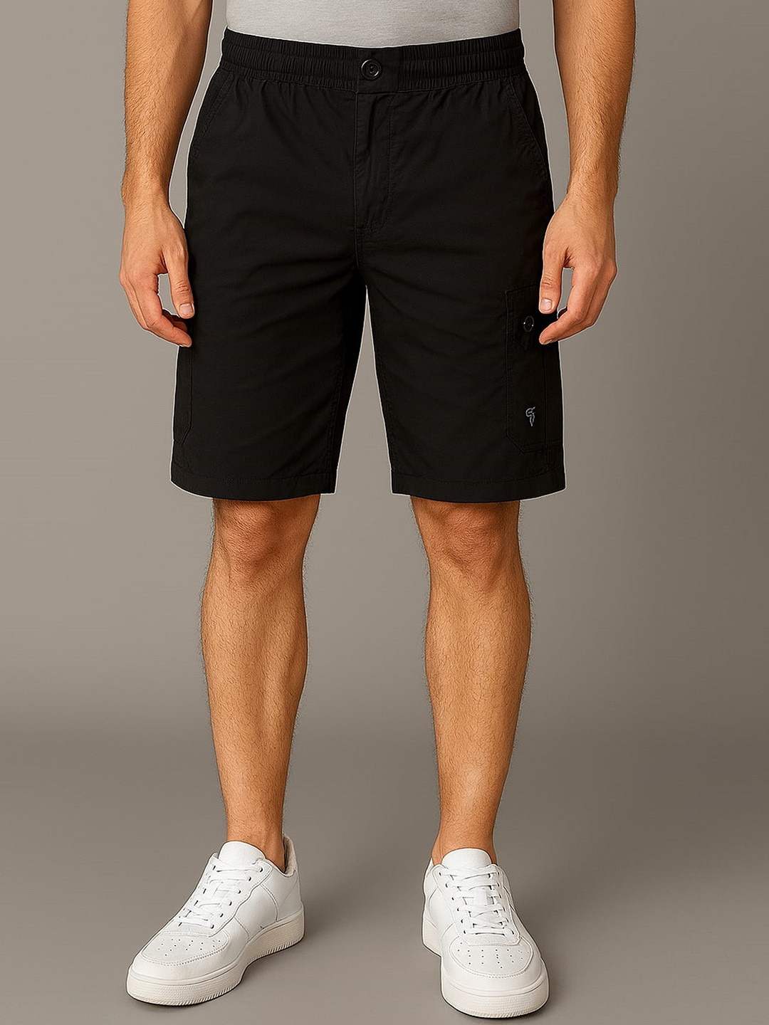 SANDPIPER Men Mid Rise Relexed Fit Shorts