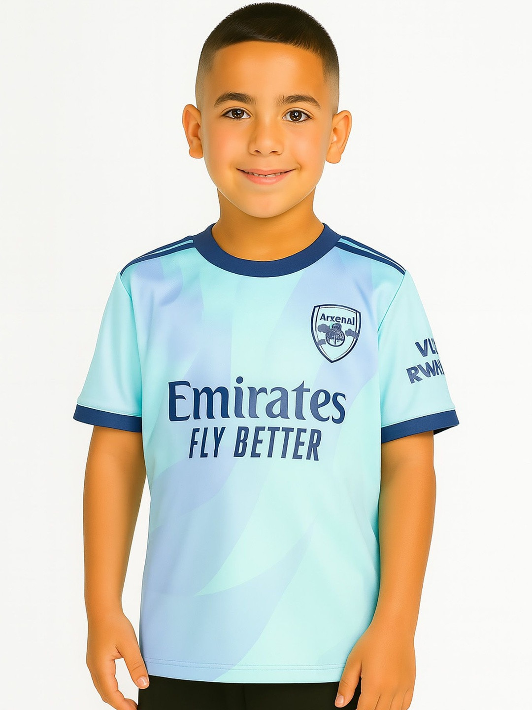 dostitch Boys ARSENAL Printed Dri-FIT T-shirt