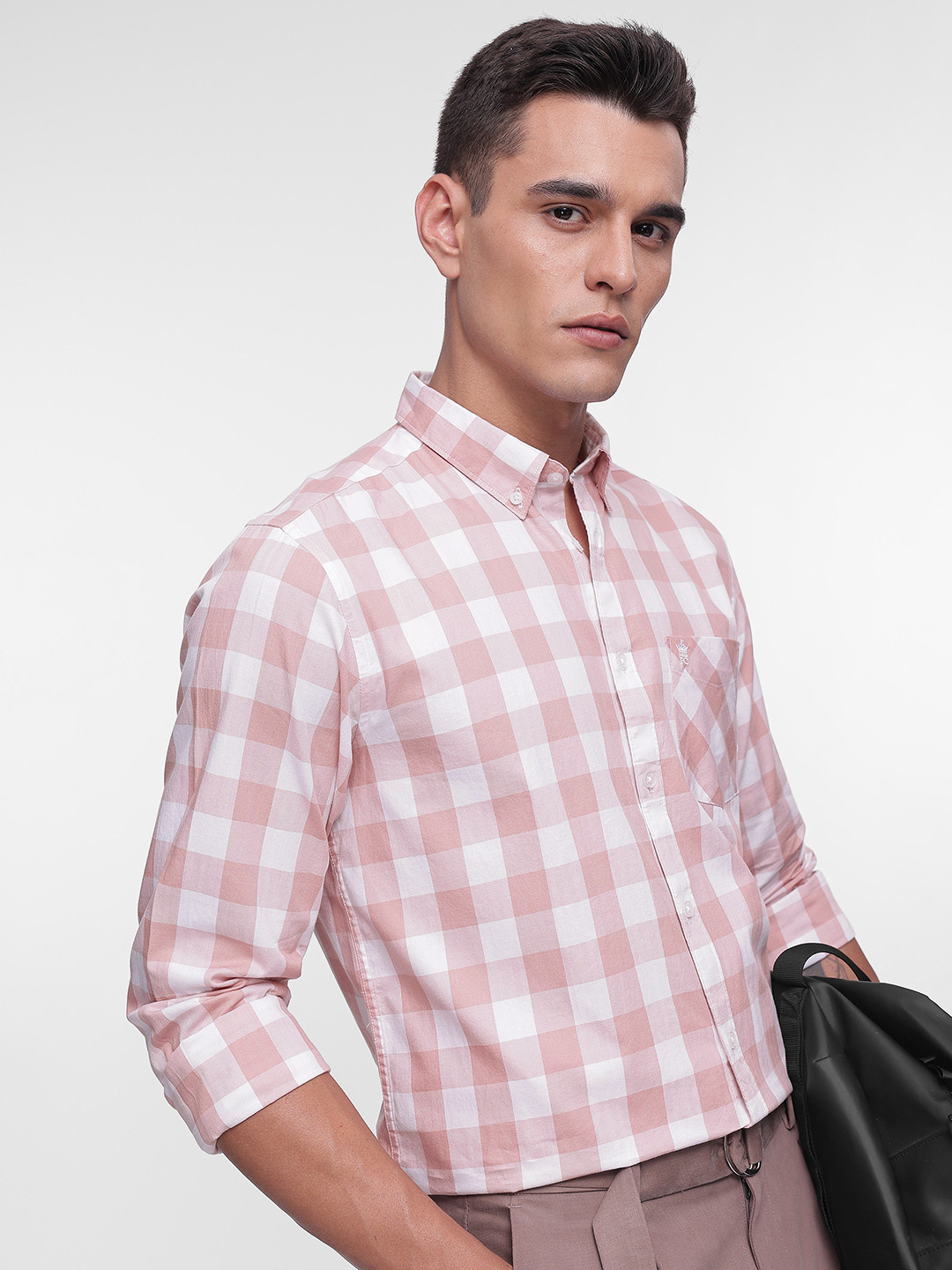 French Connection Pure Cotton Buffalo Checked Casual Shirt