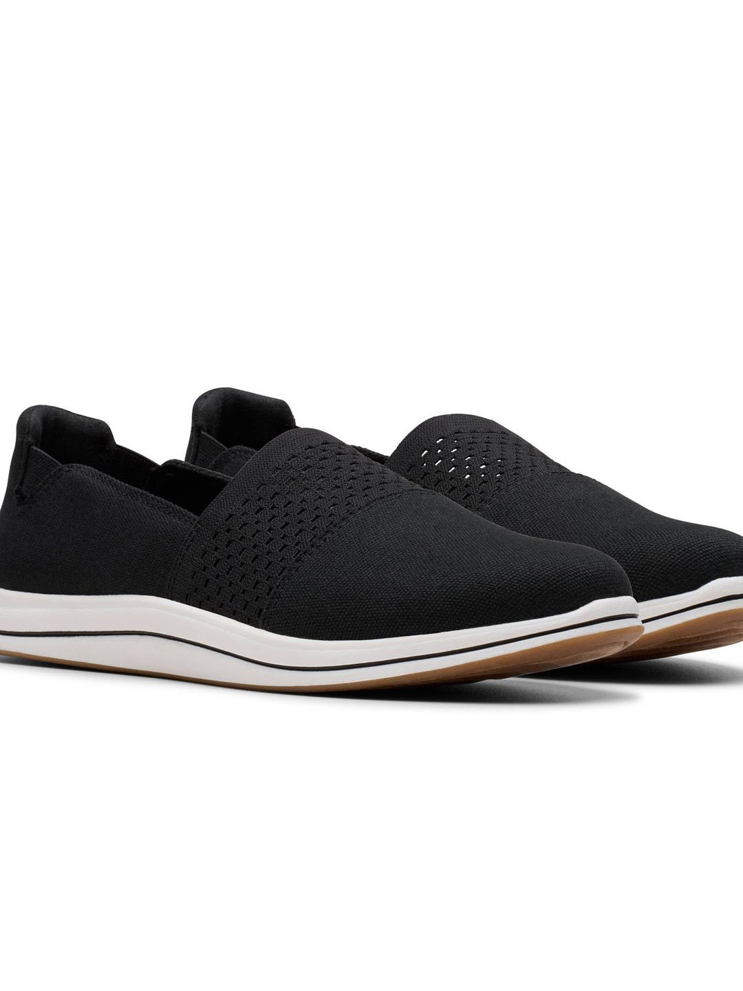 Clarks Women Round Toe Slip-On Sneakers
