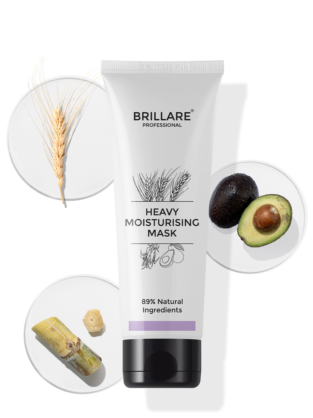 BRILLARE Moisturising Hair Mask for Dry, Damaged & Frizzy Hair