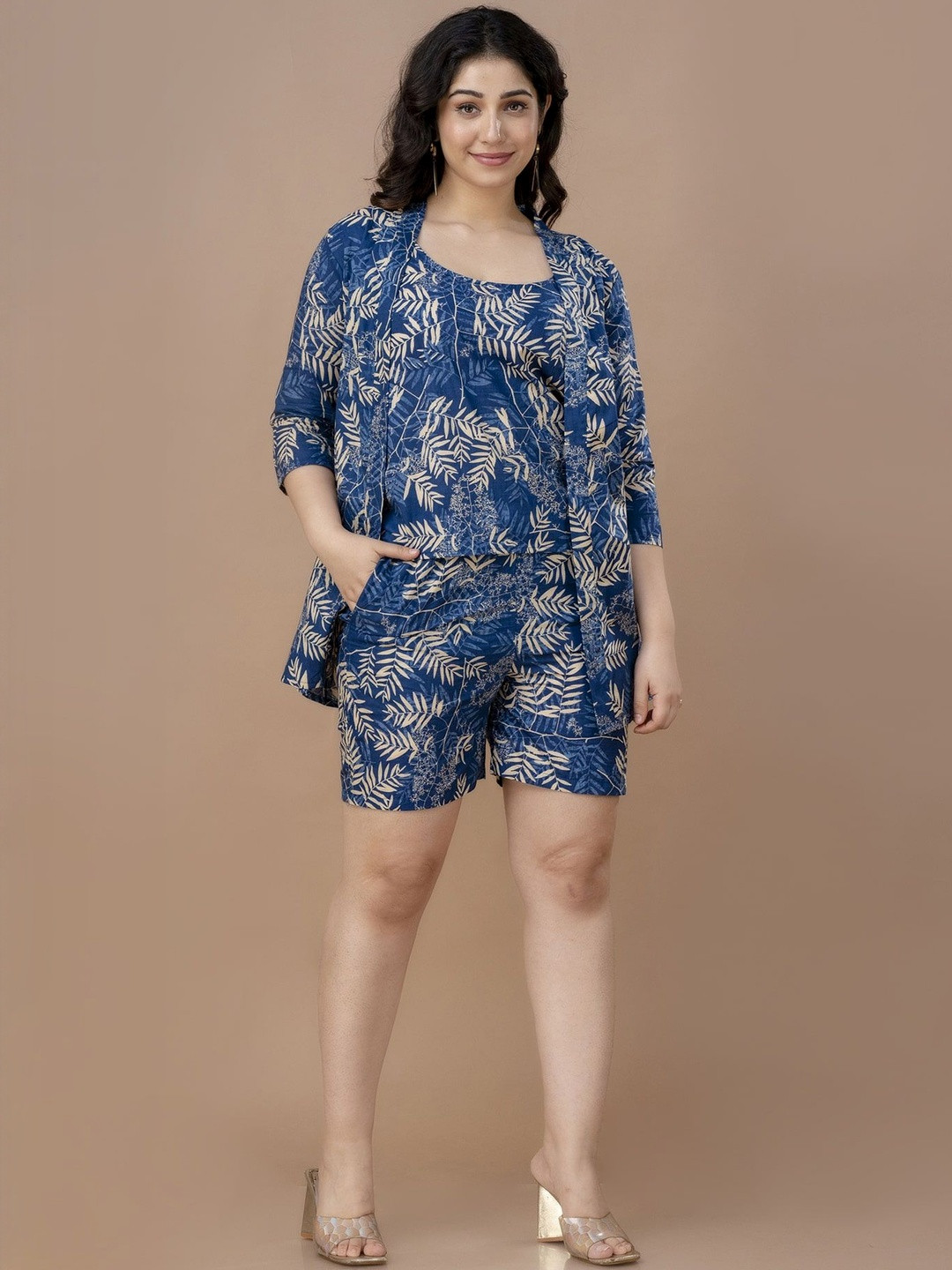 VIPY HANGER Women Floral Printed Night suit