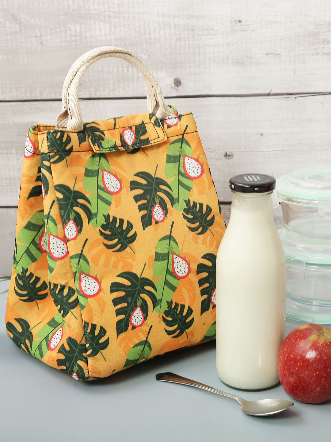 Bunkraft Men Floral Printed Everyday Lunch Bag