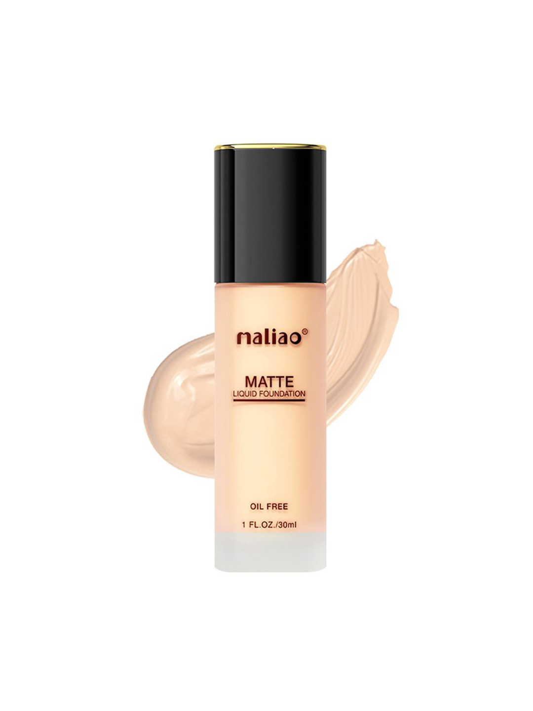 Maliao Oil Free Matte Liquid Foundation - 30 ml - Natural Beige 03