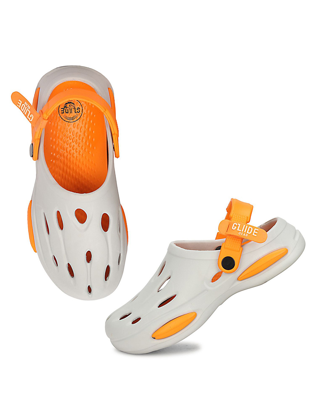 KRAASA Men Self Design Clogs