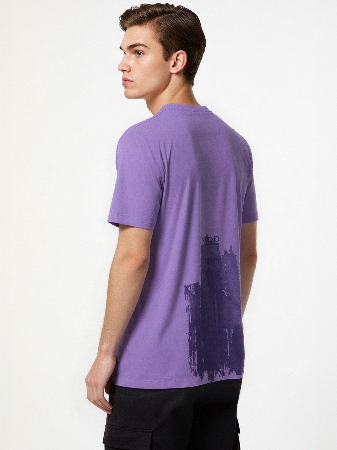 glitchez Abstract Art Regular Fit T-shirt