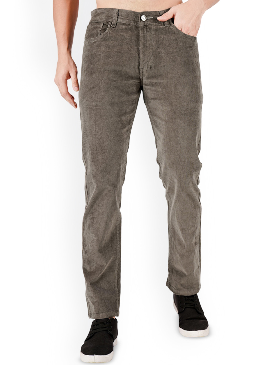 FLAKED Men Smart Regular Fit Mid-Rise Jeans