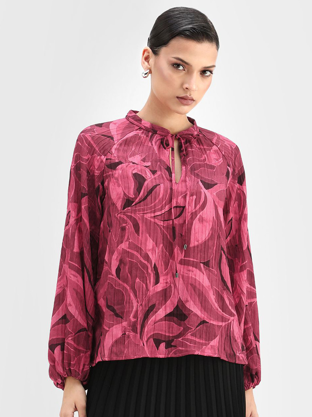 RAREISM Nupino Dark Pink Top