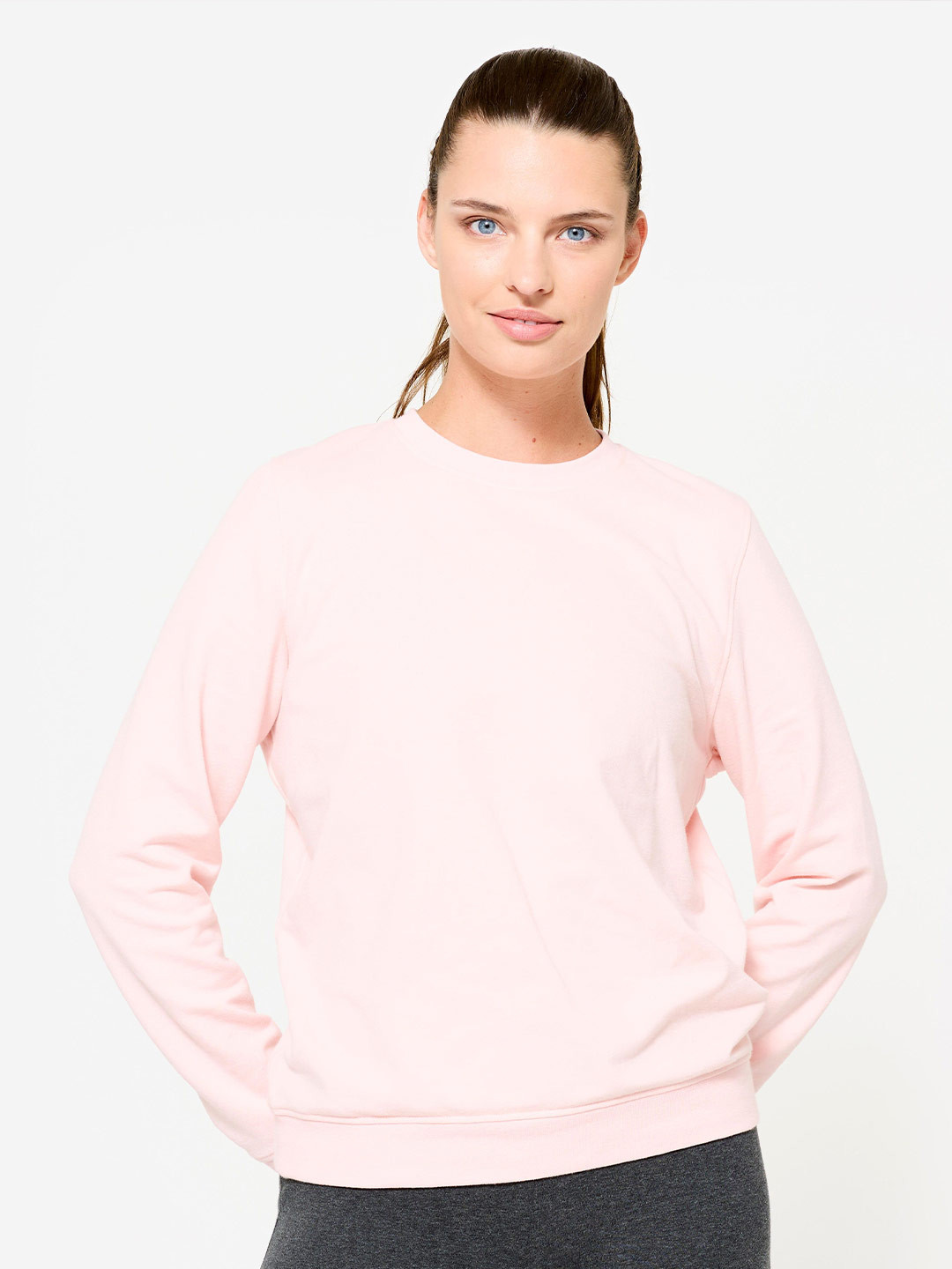 Decathlon Women Crew Neck Pullover Sweatshirts