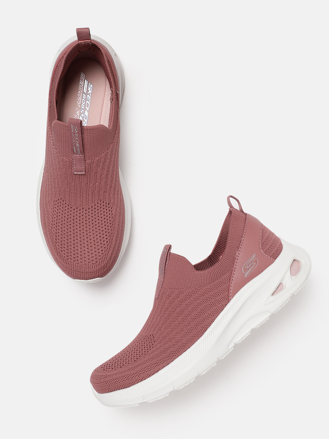 Skechers Women Bobs Unity - Sleek Lines Slip-On Sneakers