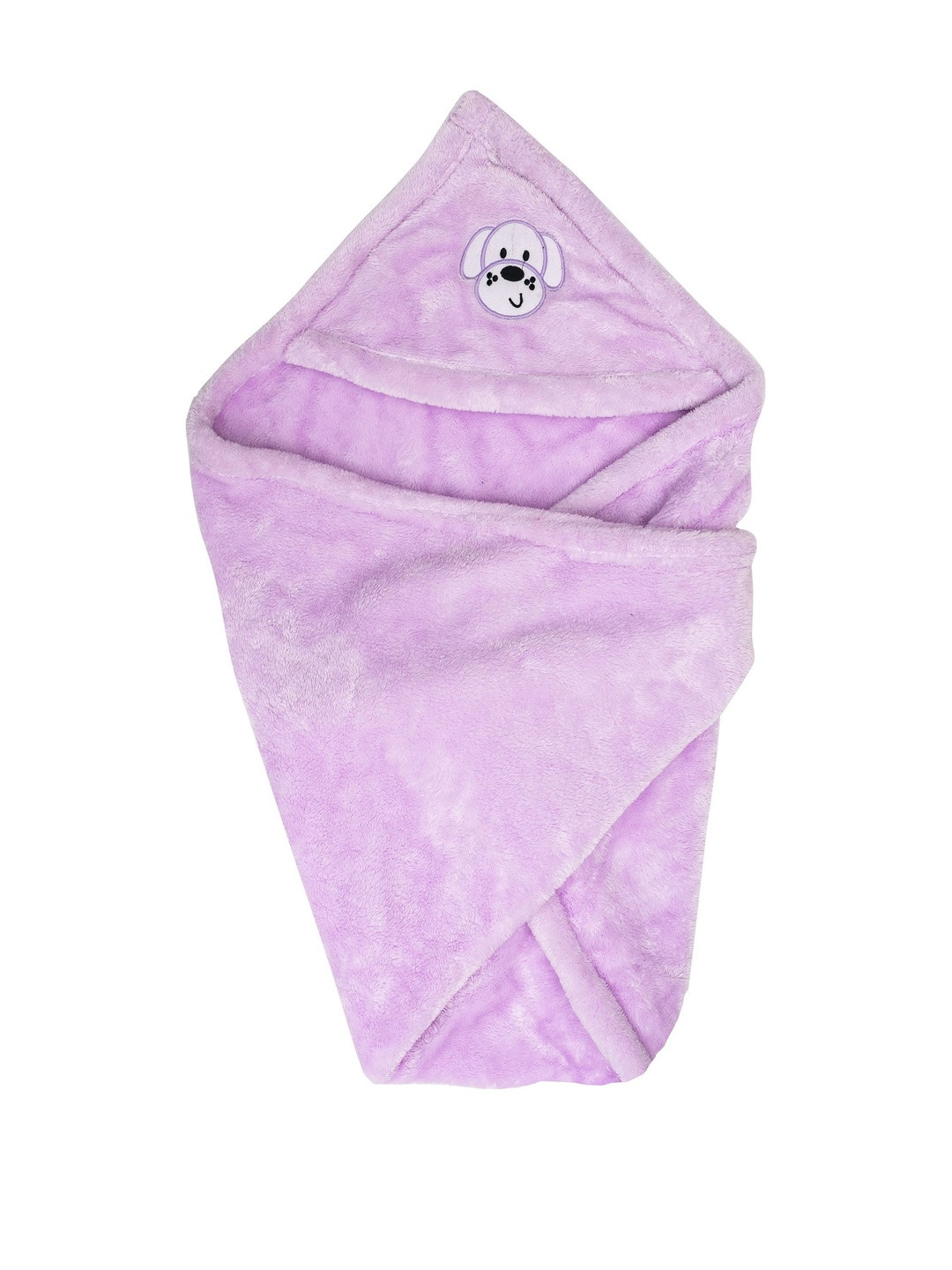 SIDLY PIDLY Kids Lavender Wrap With Cap Lightweight Blanket