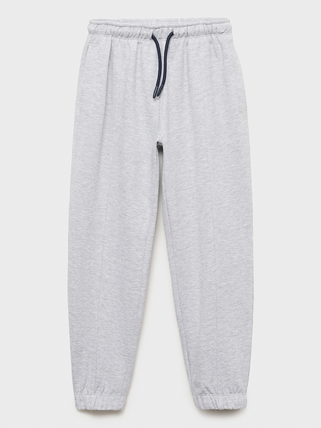 Mango Kids Boys Solid Joggers with Front Seam