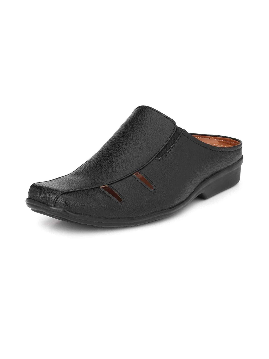 SCARPIA Men Shoe-Style Slip-On Sandals