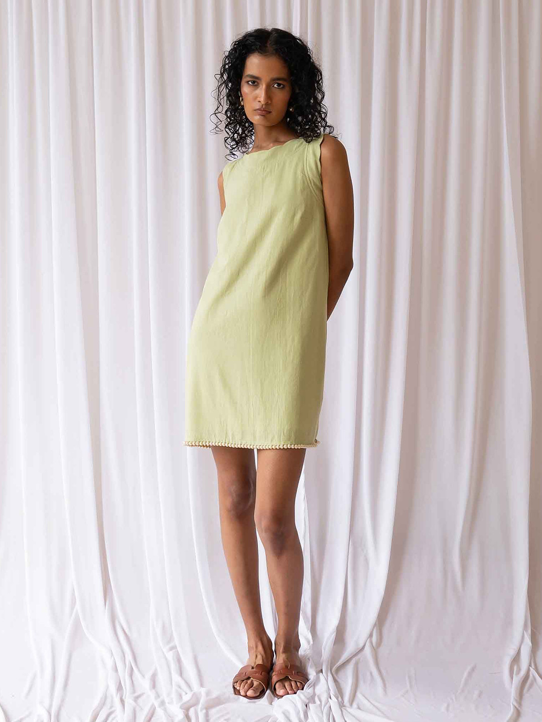 Endless Affair Women Sleeveless A-Line Mini Dress