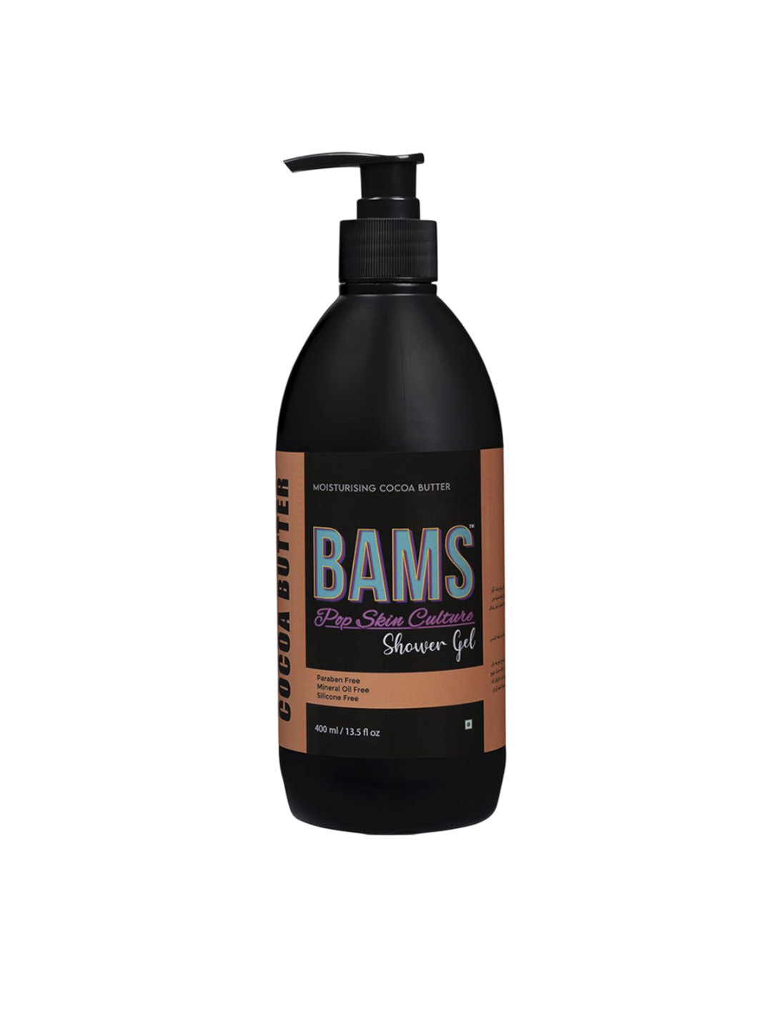 BAMS POP SKIN CULTURE Cocoa Butter Shower Gel For Moisturising - 400 ml