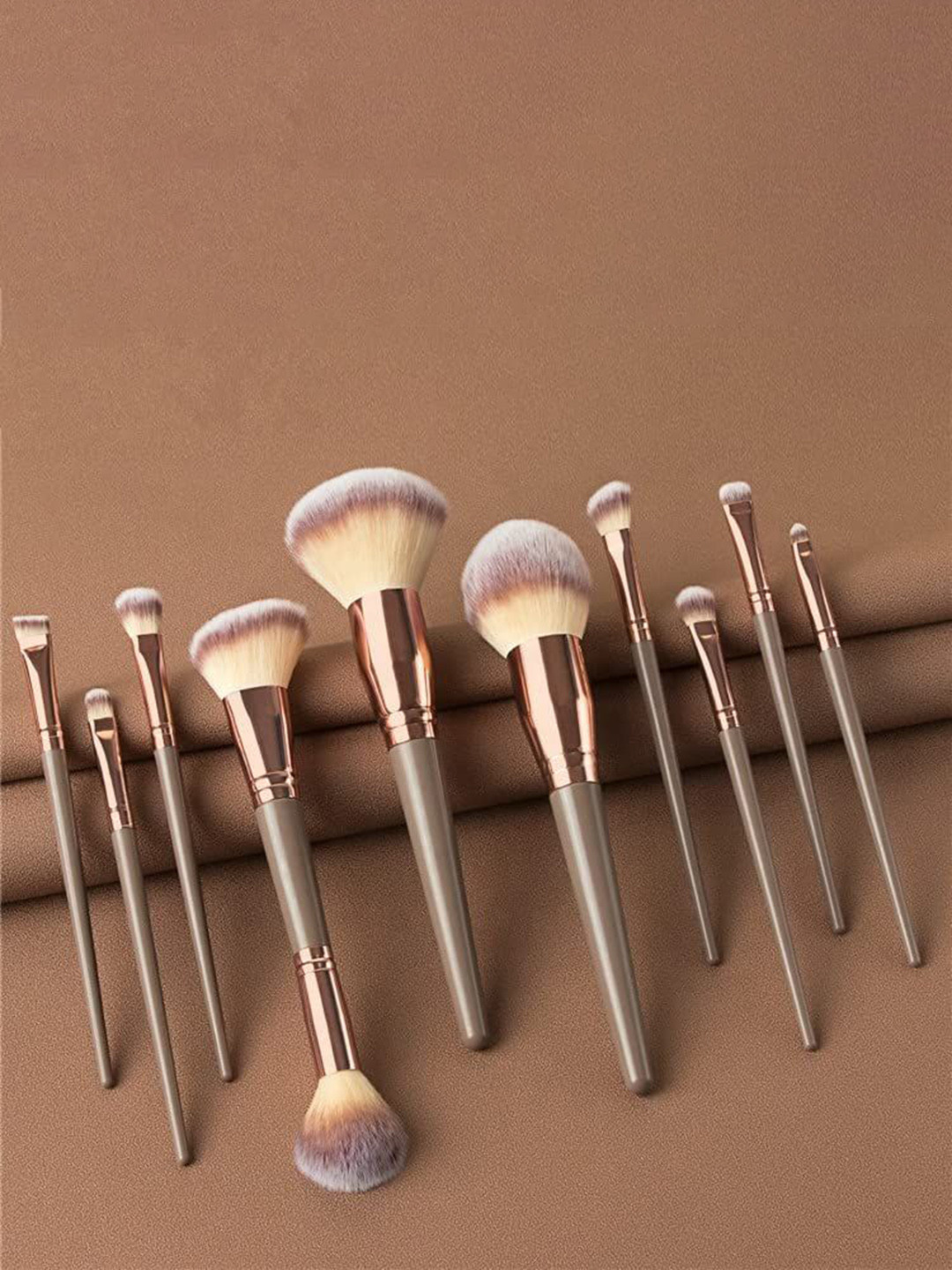 ROSLET Set Of 10 Makeup Brush Set