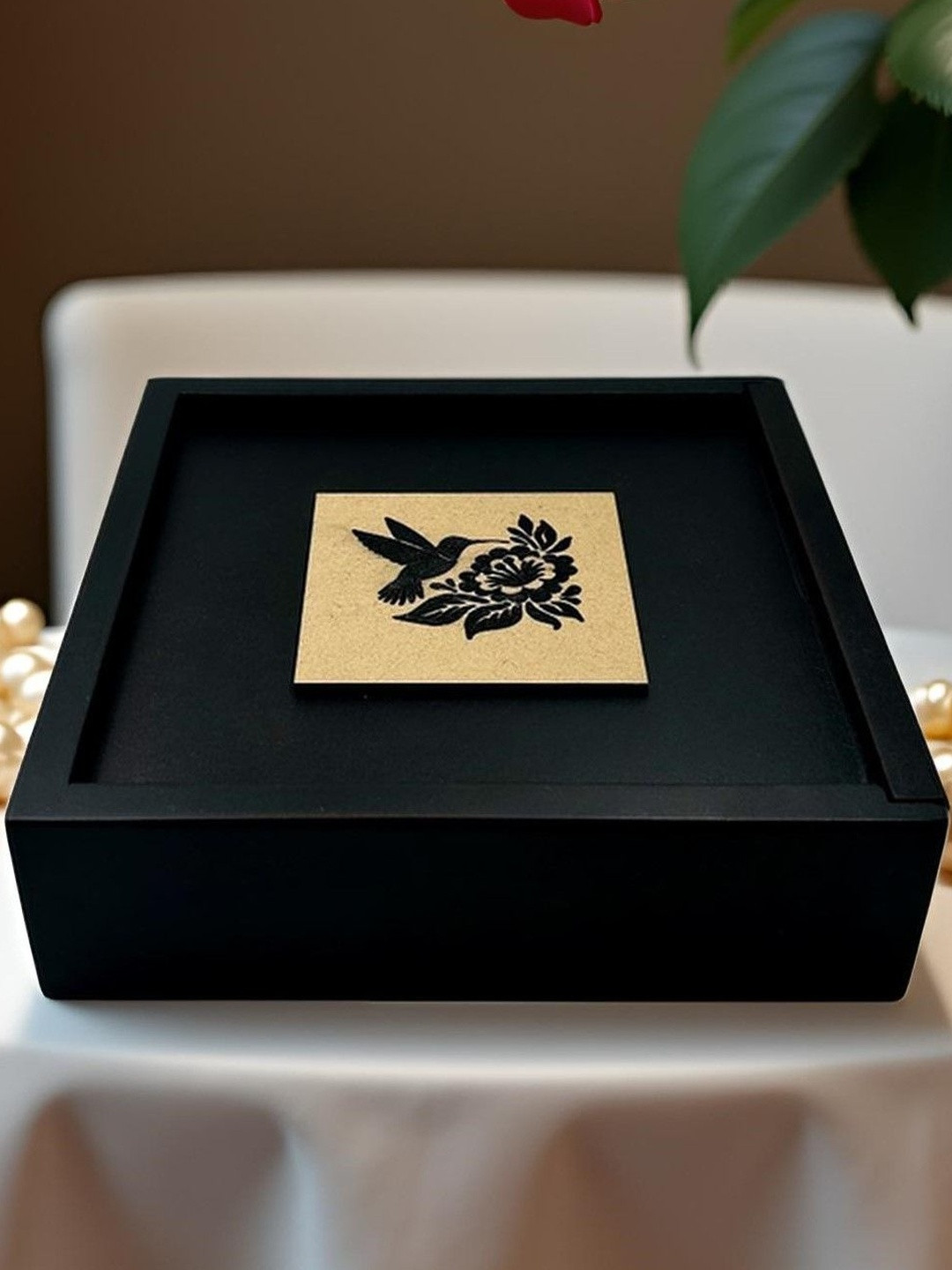 Angira handicrafts Wooden Multi-Utility Box