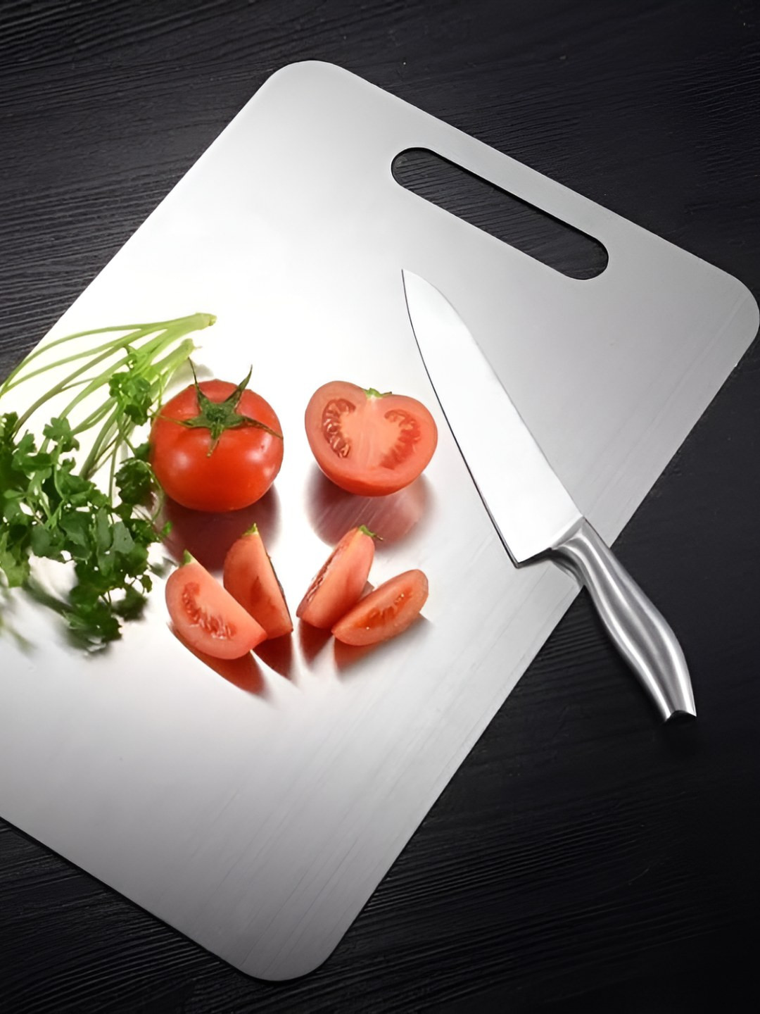 Filox White Stainless Steel Chopping Board